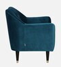 Windsor Velvet 1 Seater Sofa In Bottle Green Colour