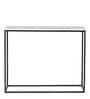 Windsor Console Table In Natural White Finish
