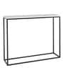 Windsor Console Table In Natural White Finish