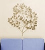 Iron Windswept Tree Multicolour Automobile Wall Art