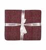 Wine Cotton 60x50 Inches Throw