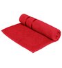 Wine Red 100% Cotton Solid 450 GSM Bath Towel (Set of 1) Collection
