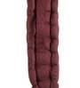 Wine Solid 100% Cotton 16X16 Floor Cushion