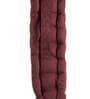 Wine Solid Cotton 20x20 Inches Floor Cushion