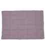 Wine Solid Cotton 16x24 Inches Anti Skid Bath Mat