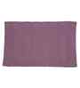 Wine Solid Cotton 16x24 Inches Anti Skid Bath Mat