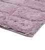 Wine Solid Cotton 16x24 Inches Anti Skid Bath Mat