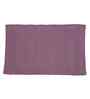 Wine Solid Cotton 20x31 Inches Anti Skid Bath Mat