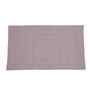 Wine Solid Cotton 28x47 Inches Anti Skid Bath Mat