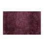 Wine Solid Microfibre 36x24 Inches AntiSkid Bath Mat