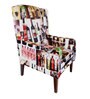 Wingback Chair in Multicolour