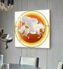 Winged Horse Harmony Glass Finish Square Wall Art