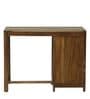 Ritz Sheesham Wood Study Table in Rustic Teak Finish