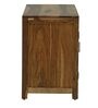 Ritz Sheesham Wood Study Table in Rustic Teak Finish
