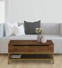 Galison Solid Wood Coffee Table In Provinvial Teak Finish With LiftTop