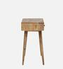Altenberg Solid Wood Writing Table In Natural Finish