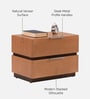 Winston Brown Colour End Table In Wenge Finish Winston Brown Colour End Table In Wenge Finish