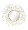 Golden Wired Design Decorative Mirror