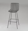 Sibilla Metal Bar Chair In Black Finish