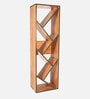 Wisdom Book Shelf in Teak Finish