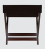 Wisdom Solid Wood Writing Table in Brown Finish