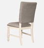 Wisp Solid wood Dining Chair In Antique White Colour (Set Of 2)