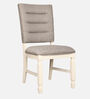 Wisp Solid wood Dining Chair In Antique White Colour (Set Of 2)