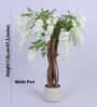 Artificial Wisteria Flower Tree Plant with Pot