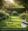 Green Manual Lawn Aerator Heavy Duty