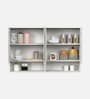 with Shelf Set of 2 Kichen Cabinet White