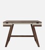 Witten Solid Wood Study Table in Irish Walnut Finish
