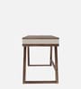 Witten Solid Wood Study Table in Irish Walnut Finish
