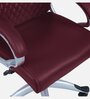 Wiwneags High Back Executive Chair In Maroon Colour