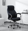 Wiz High Back Executive Chair in Black Colour