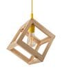 Wizard Beige Wood Hanging Light