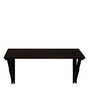 Wizard Wall Mounted Table in Dark Brown