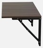 Wizard Wall Mounted Foldable Study Table in Acacia Dark Colour