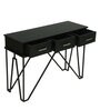 Ziggy Metal Study Table In Black Colour