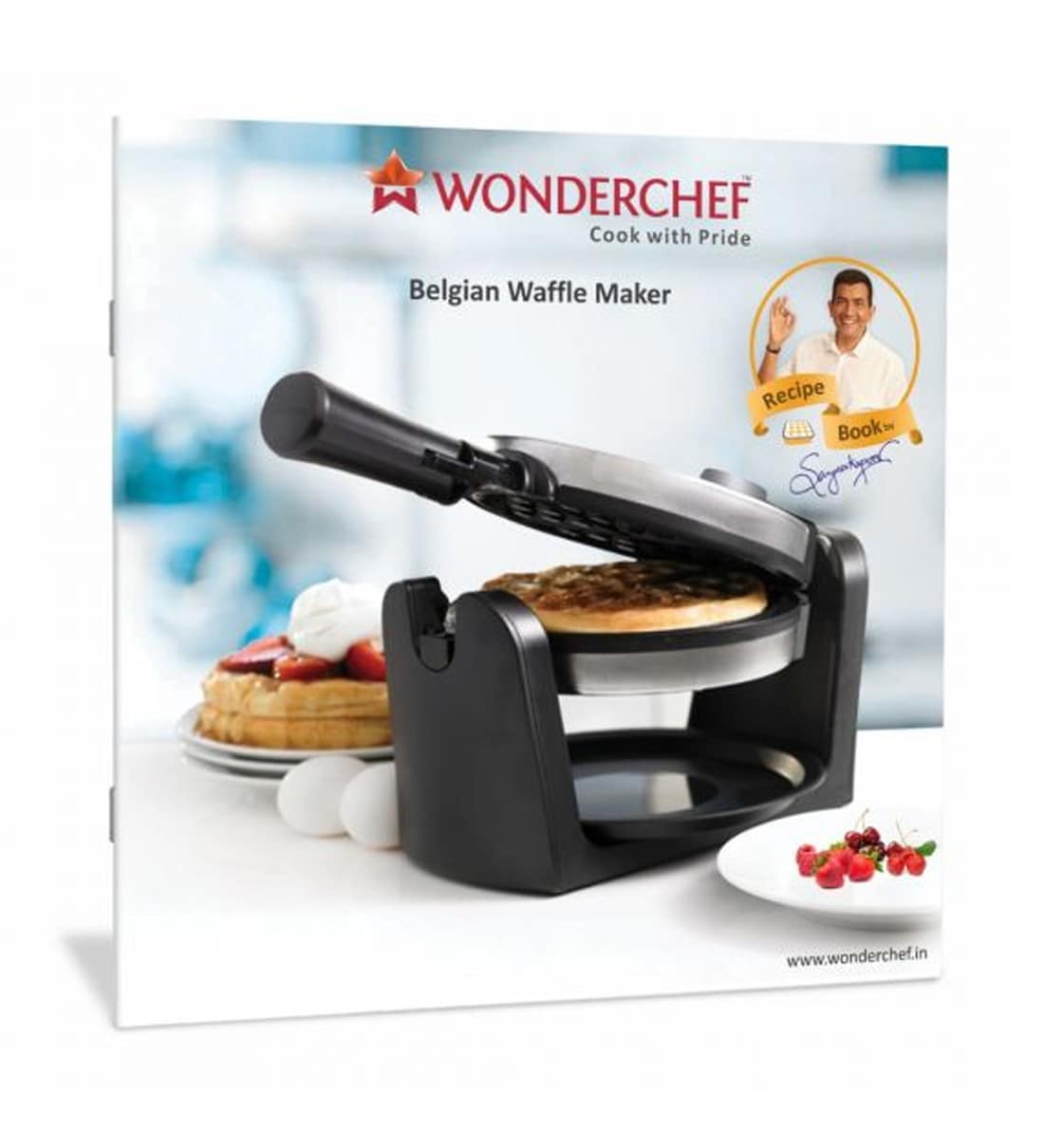 Wonderchef Belgian Waffle Maker Sandwich & Grill Makers