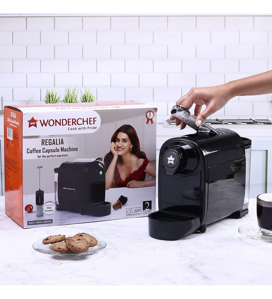 wonderchef coffee cappuccino maker