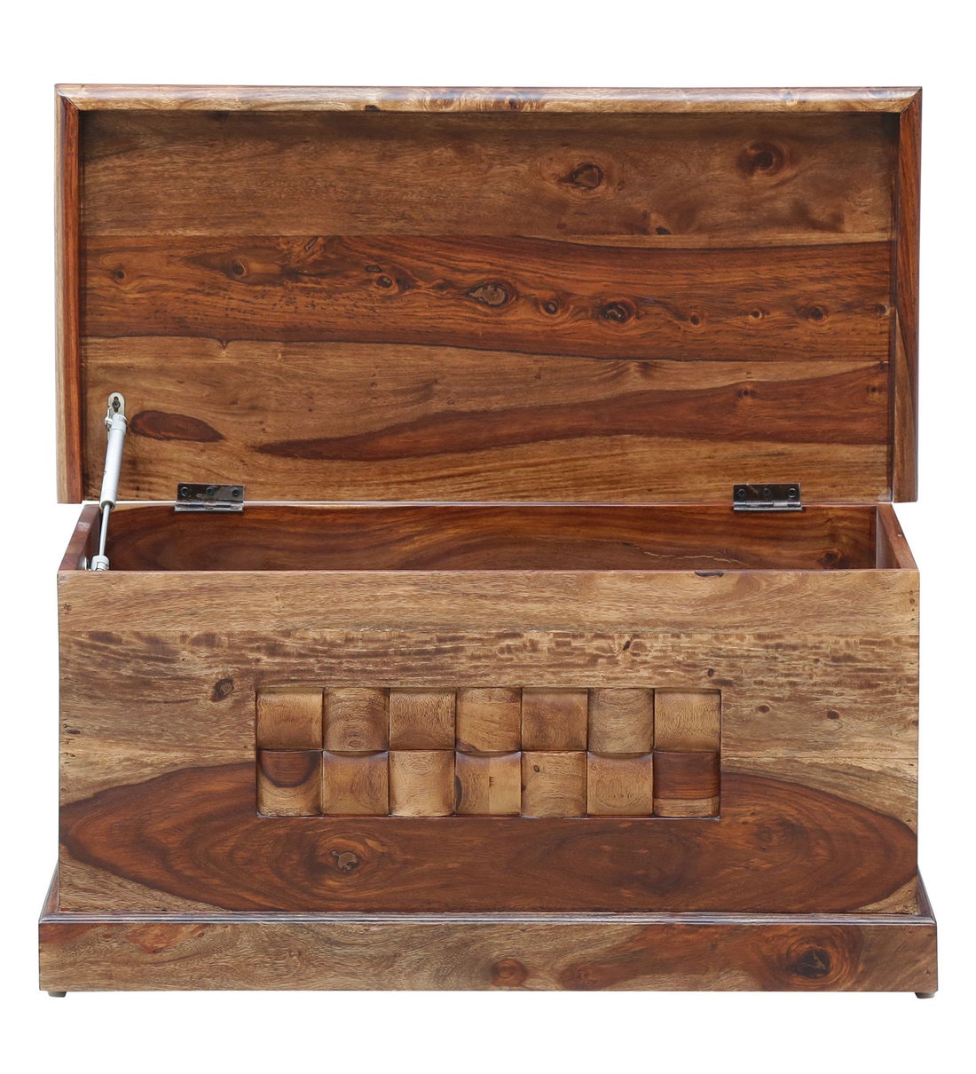 Buy Woodway Solid Wood Trunk in Rustic Teak Finish By Woodsworth Online Trunks Trunks