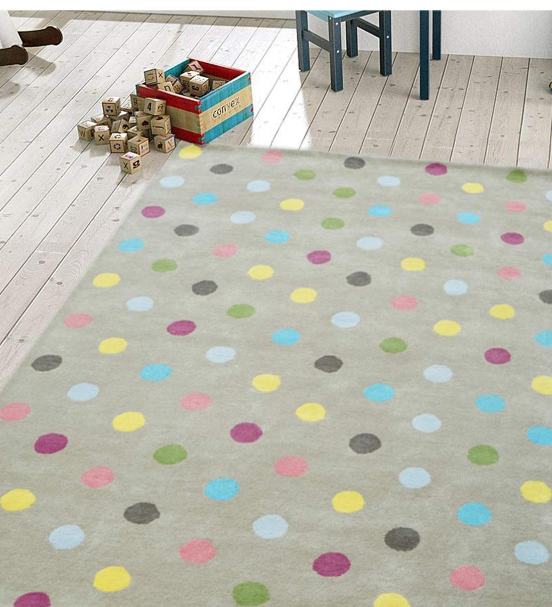 Buy Polka Land Wool Hand Tufted 4 X 6 Feet Carpet By Ruban Home at 38% ...