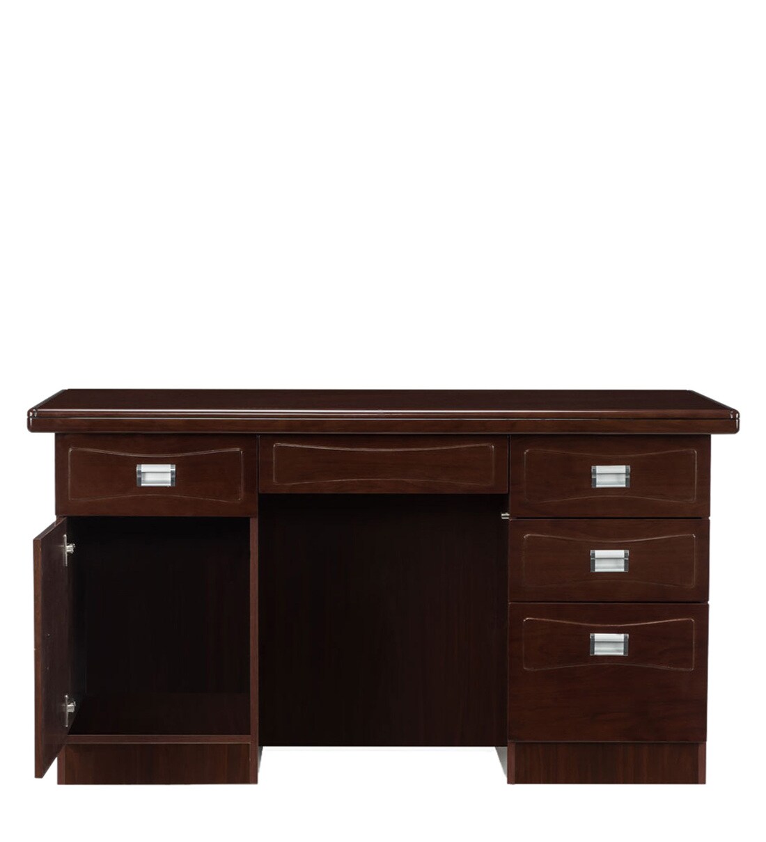 Buy Meridian Workspace Desk in Warm Finish by Durian Online Work