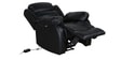 Wonderell Electric Recliner Set (3+1+1) In Black Colour