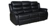 Wonderell Electric Recliner Set (3+1+1) In Black Colour