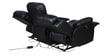 Wonderell Electric Recliner Set (3+1+1) In Black Colour