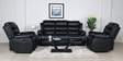 Wonderell Electric Recliner Set (3+1+1) In Black Colour