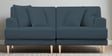 Woody Fabric 2 Seater Sofa In Cobalt Blue Colour Woody Fabric 2 Seater Sofa In Cobalt Blue Colour