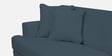 Woody Fabric 2 Seater Sofa In Cobalt Blue Colour Woody Fabric 2 Seater Sofa In Cobalt Blue Colour