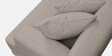 Woody Fabric 3 Seater Sofa In Camel Beige Colour